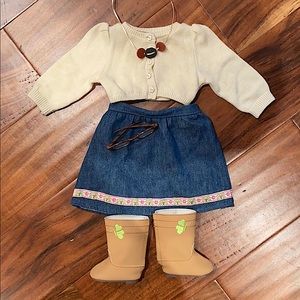 Super cute American Girl Doll set.